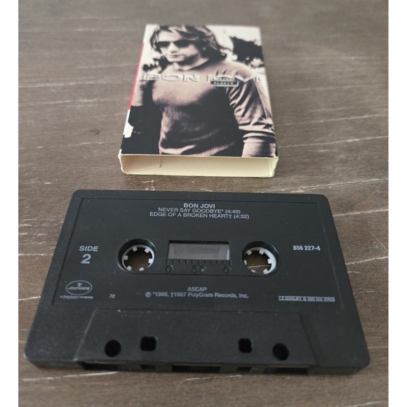 Bon Jovi - Always (Cassette Tape Single)‎ - Picture 4 of 5